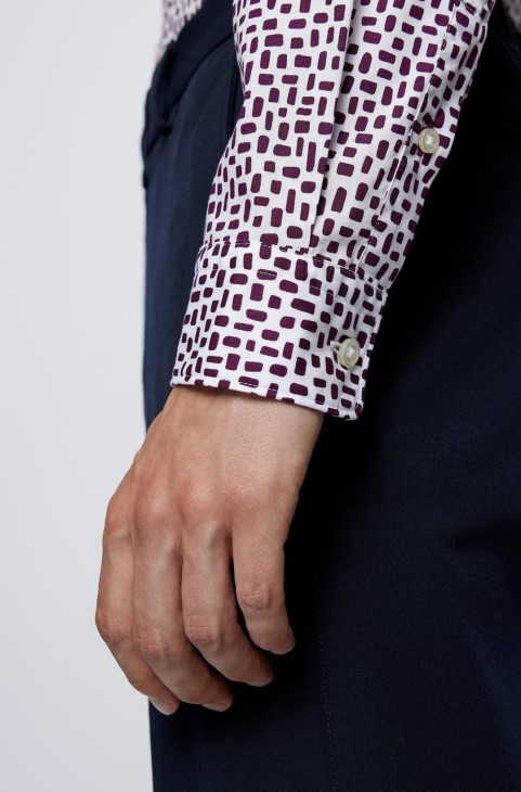 Boss Casual πουκάμισο Lukas 50458661 σκούρο μπλε
