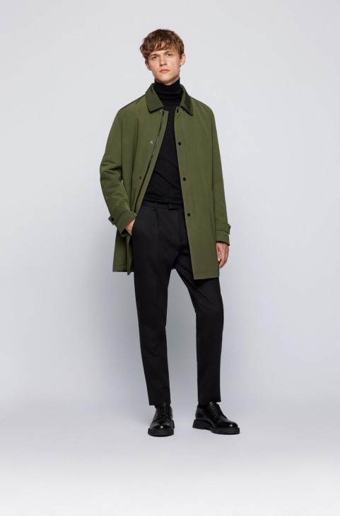 παλτό Boss Dain 50457490 σκούρο μπλε
