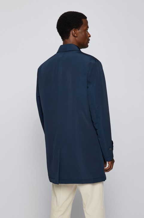 παλτό Boss Dain 50457490 σκούρο μπλε
