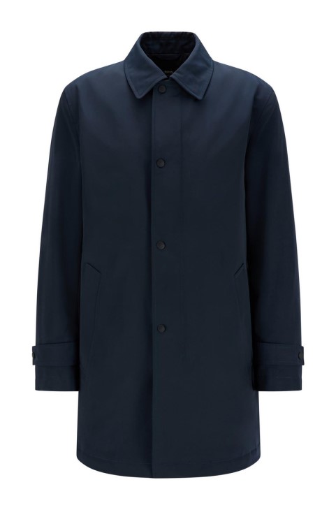 παλτό Boss Dain 50457490 σκούρο μπλε
