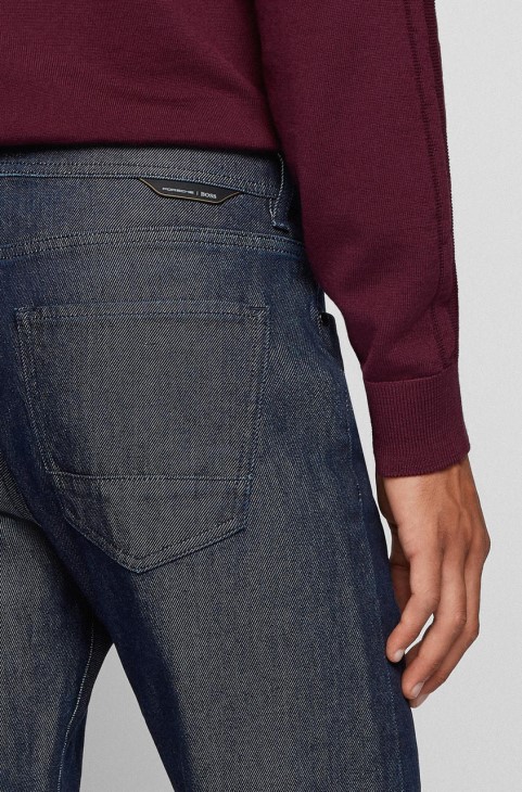 Boss X Porsche 5 Pocket Tapered 50458206 Navy
