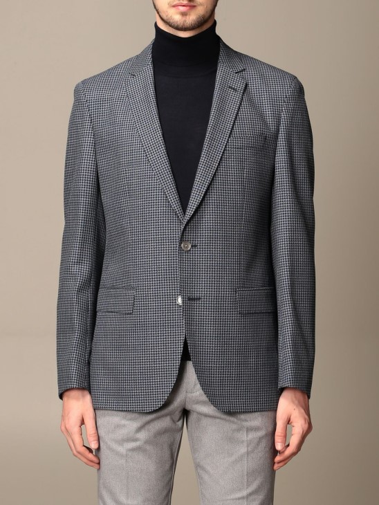 Boss αθλητικό παλτό Hartlay2 50438614 σκούρο μπλε