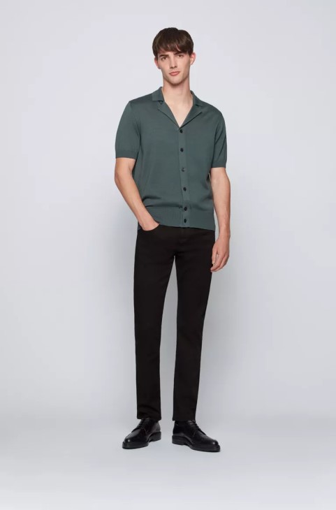 Boss Jeans Delaware Nos 50449661 μαύρο
