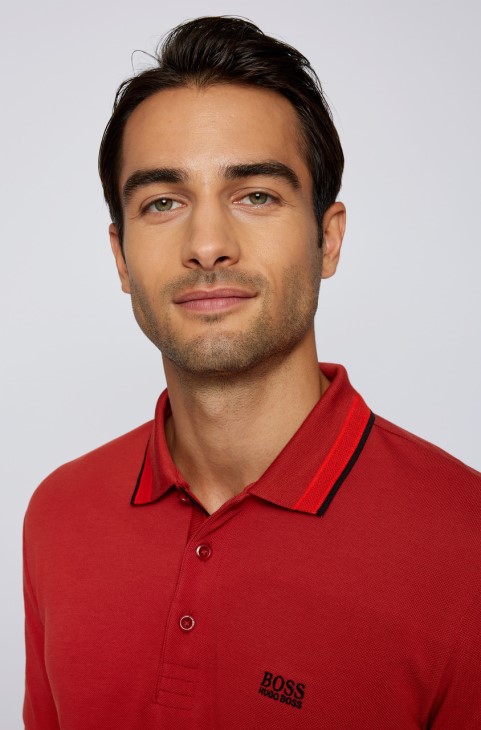 Boss Polo Paddy 2022 50398302 μπλε
