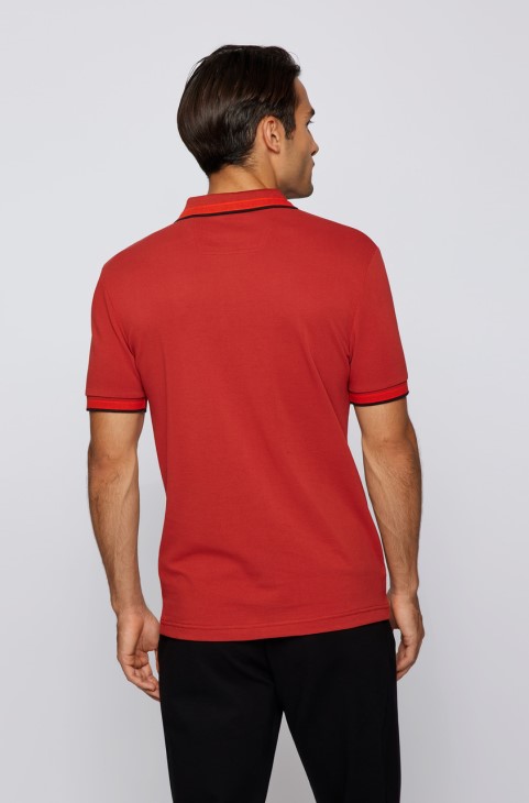 Boss Polo Paddy 2022 50398302 μπλε
