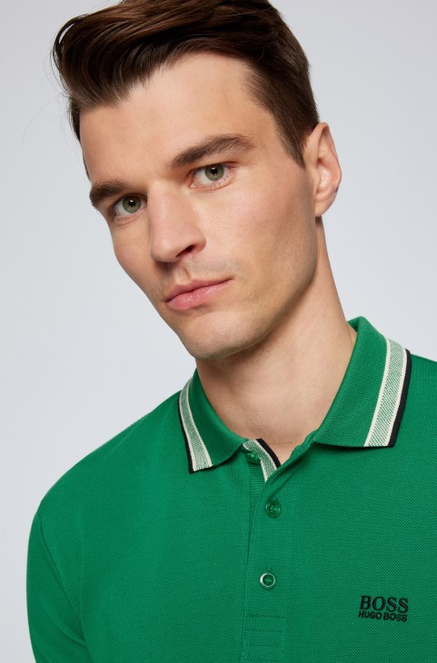 Boss Polo Paddy 2022 50398302 μπλε
