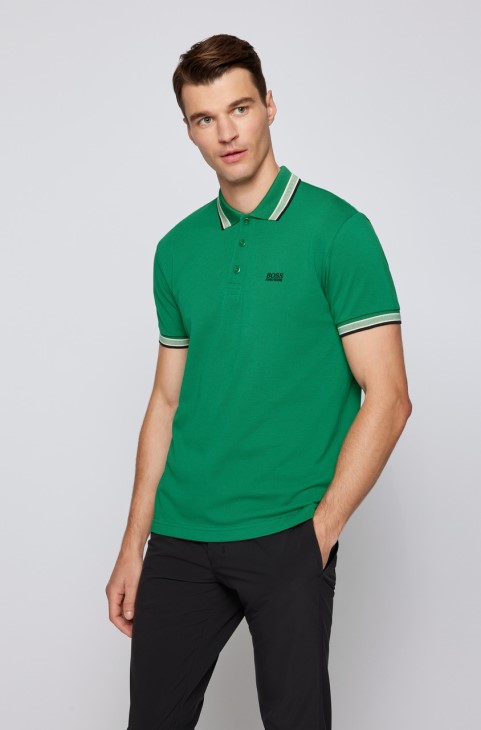 Boss Polo Paddy 2022 50398302 μπλε
