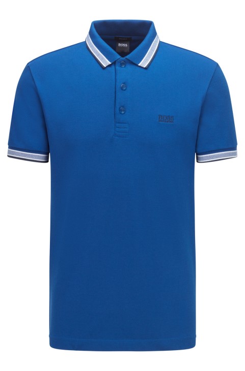 Boss Polo Paddy 2022 50398302 μπλε
