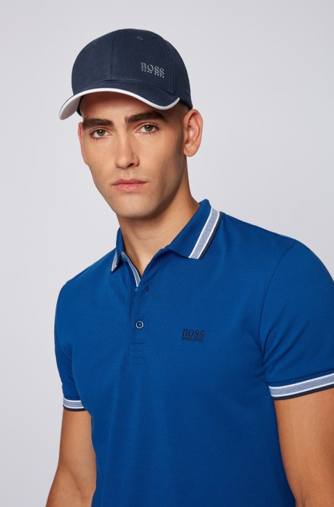 Boss Polo Paddy 2022 50398302 μπλε
