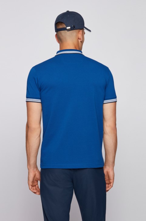 Boss Polo Paddy 2022 50398302 μπλε
