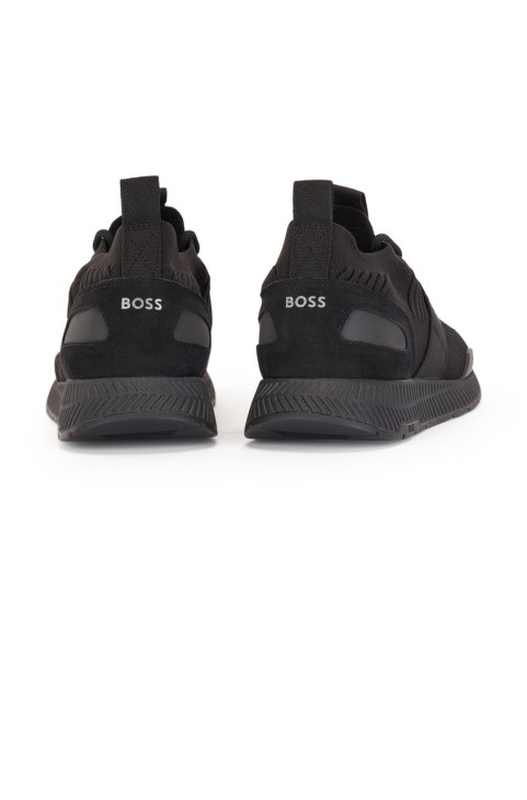 Boss Trainers Titanium Nos 50470596 μαύρο
