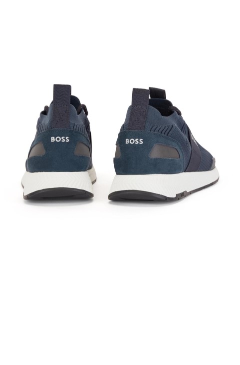 Boss Trainers Titanium Nos 50470596 μαύρο
