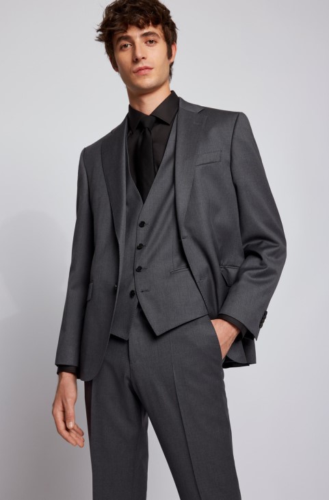 παντελόνι Boss H-genius 50469174 μαύρο
