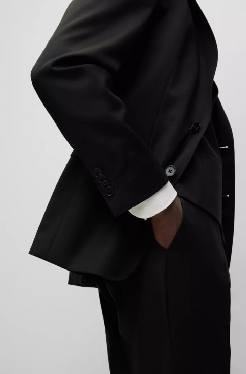 μπουφάν Boss Suit H-huge 50469171 μαύρο
