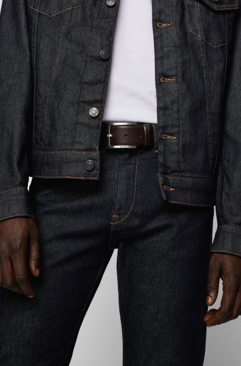 ζώνη Boss Barnabie Nos 50470787 μαύρη
