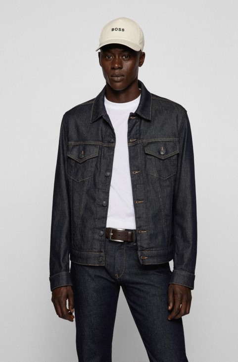 ζώνη Boss Barnabie Nos 50470787 μαύρη
