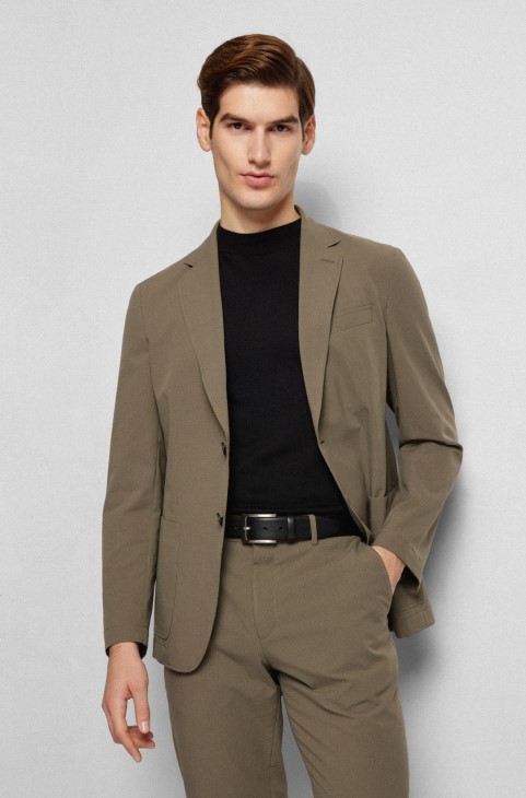 ζώνη Boss Barnabie Nos 50470787 μαύρη
