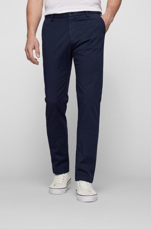 Boss Casual Trouser Rice3 Nos 50468721 μπεζ
