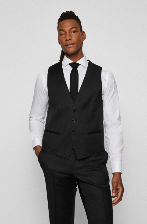 Boss H-τεράστιο γιλέκο 50469160 μαύρο
