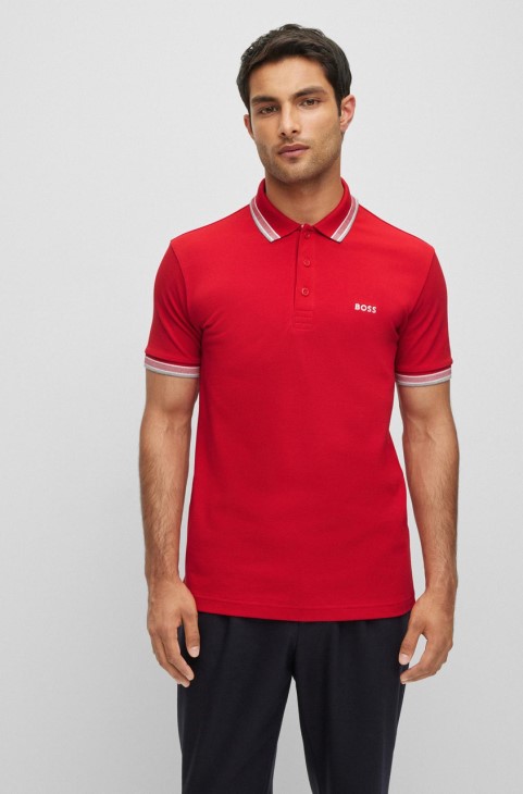 Boss Polo Paddy Nos 50469055 μπλε
