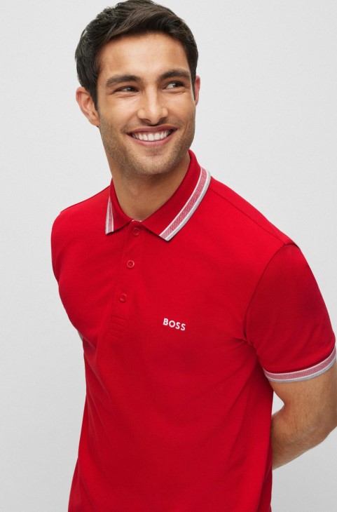Boss Polo Paddy Nos 50469055 μπλε
