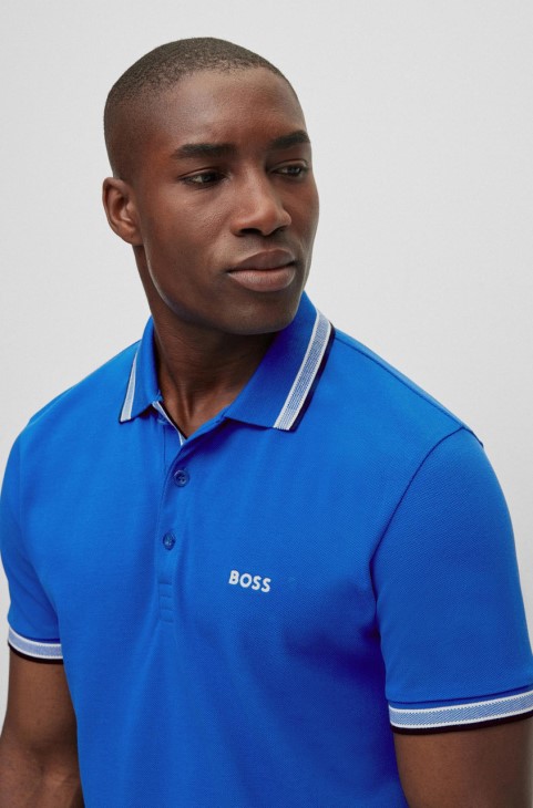 Boss Polo Paddy Nos 50469055 μπλε
