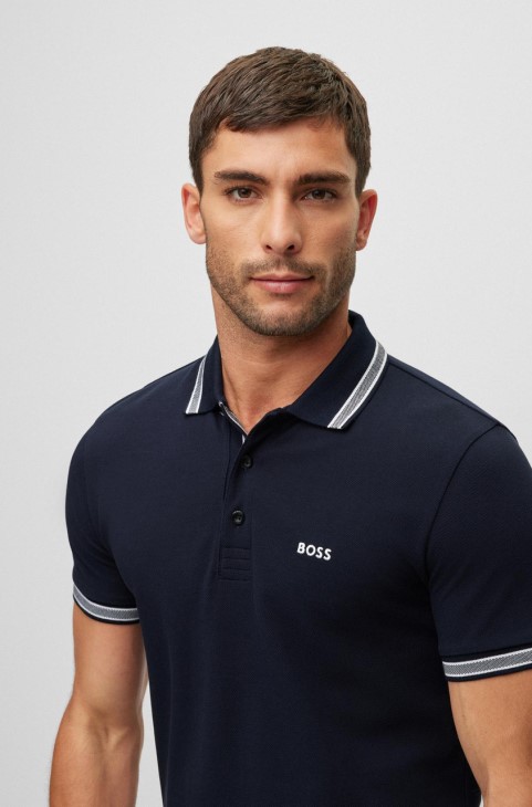 Boss Polo Paddy Nos 50469055 μπλε
