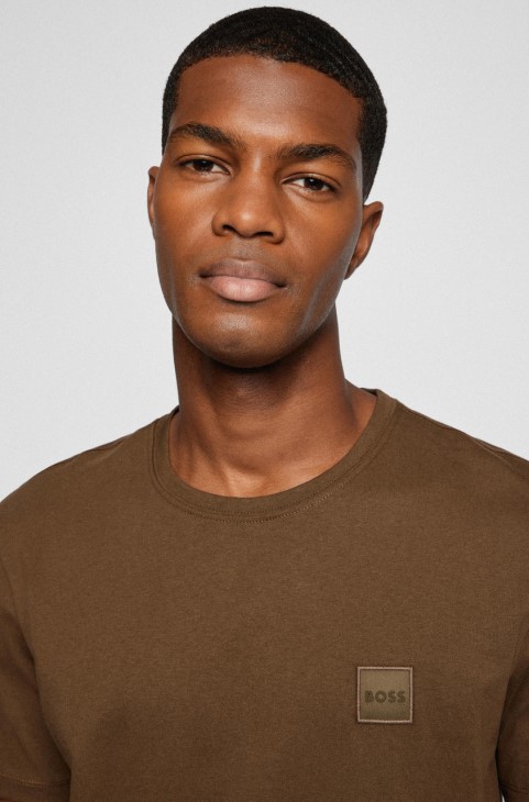 Boss T-shirt Tales 50472584 μαύρο
