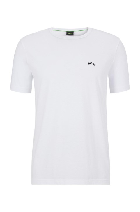 Boss T-shirt Tee καμπυλωτό Nos 50469045 Navy
