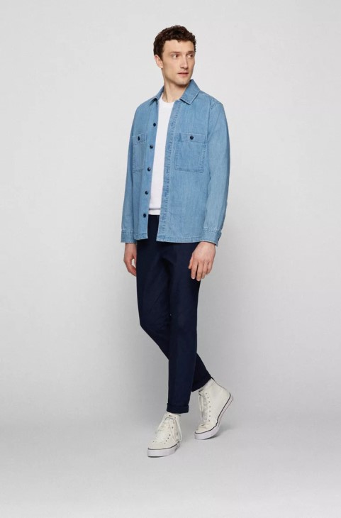 Boss Trouser Kaito Travel 50468249 Navy
