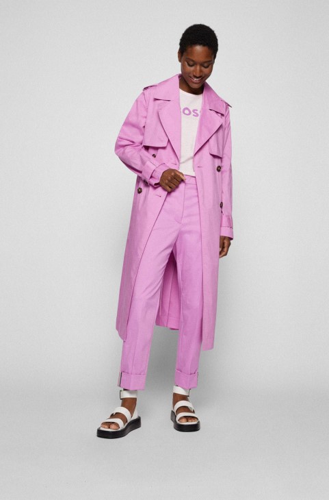 Boss S/s Tee C Elogo 50472255 ροζ
