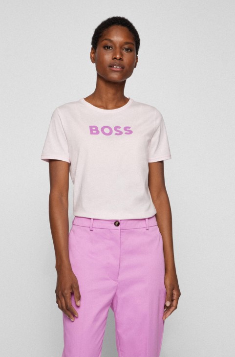 Boss S/s Tee C Elogo 50472255 ροζ
