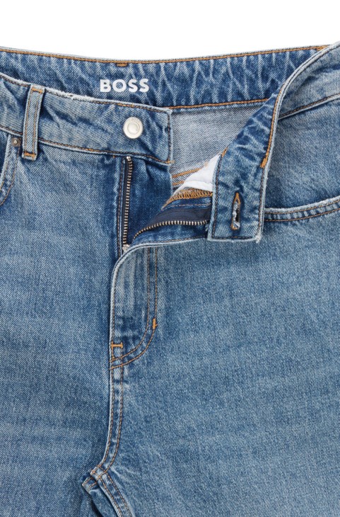 Boss Modern Mom Jeans 50467947 φωτεινό μπλε
