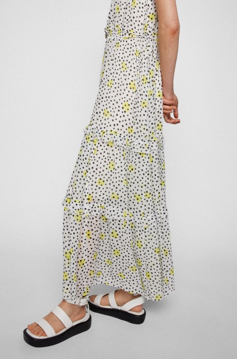 φόρεμα Boss Dabeala 50473254 Whitepattern
