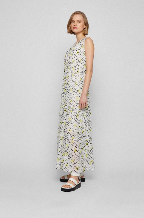 φόρεμα Boss Dabeala 50473254 Whitepattern
