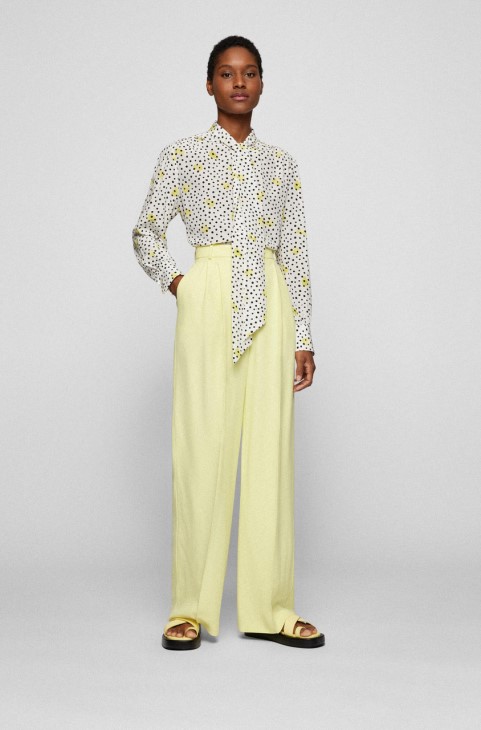 μπλούζα Boss Baboah 50472282 Whitepattern
