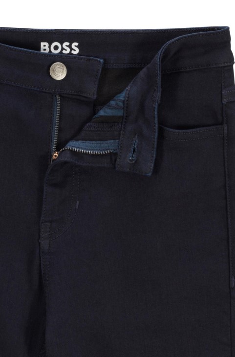 Boss Jeans Super Skinny Crop 50467958 σκούρο μπλε
