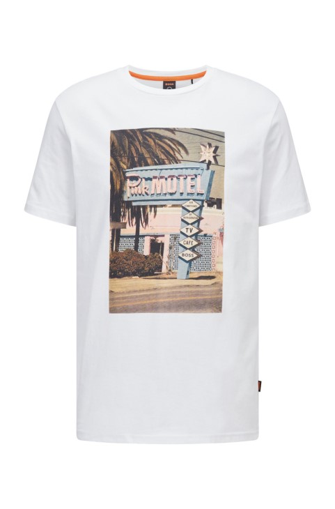 μπλουζάκι αφεντικού Thinking4 50472655 λευκό
