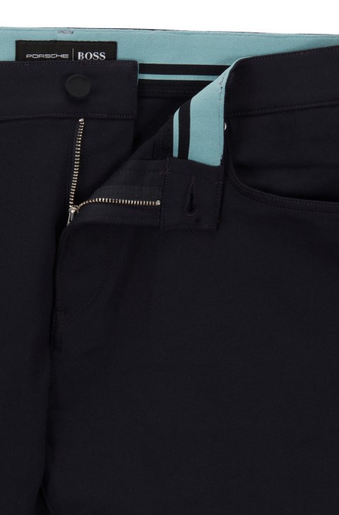 Boss X Porsche Jeans κωνικό 50468143 σκούρο μπλε
