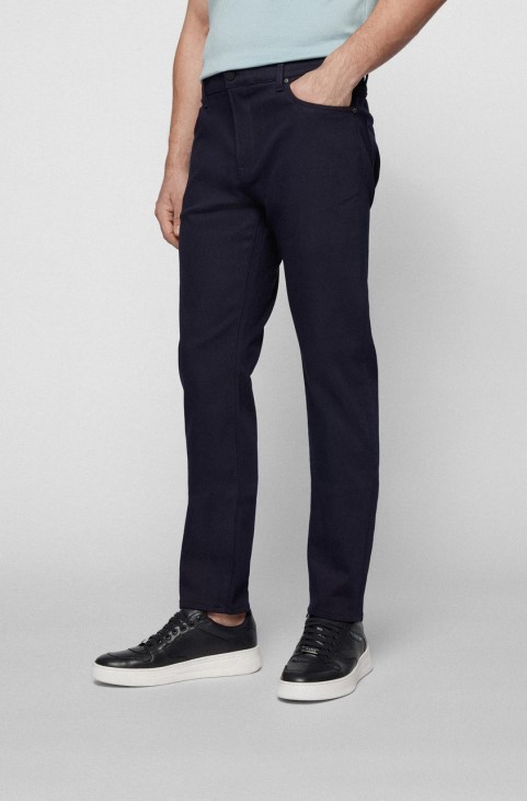 Boss X Porsche Jeans κωνικό 50468143 σκούρο μπλε
