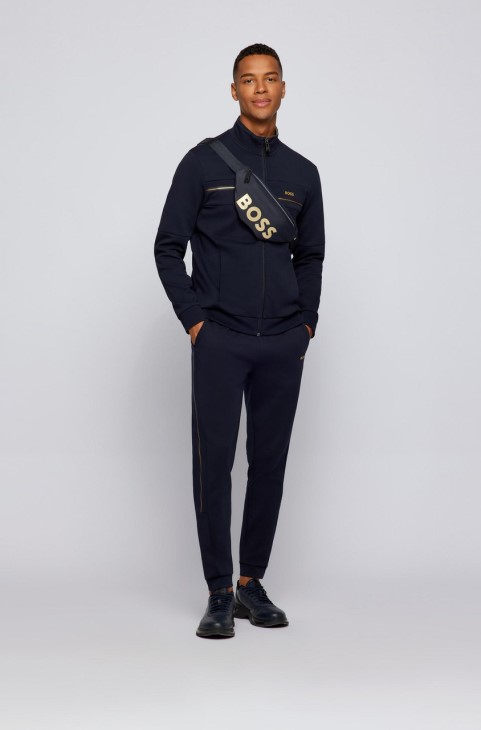 Boss Jersey Skaz 50465937 σκούρο μπλε
