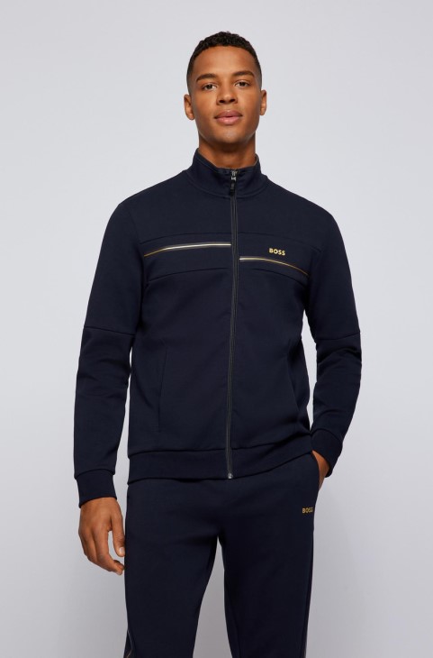 Boss Jersey Skaz 50465937 σκούρο μπλε
