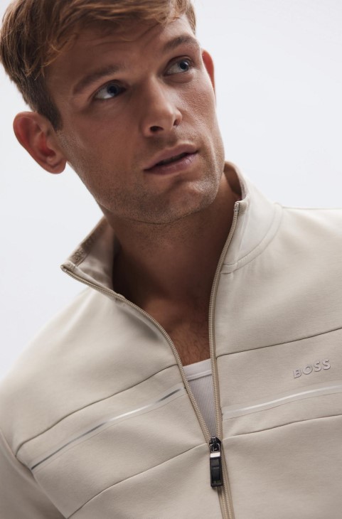 Boss Jersey Skaz 50465937 σκούρο μπλε
