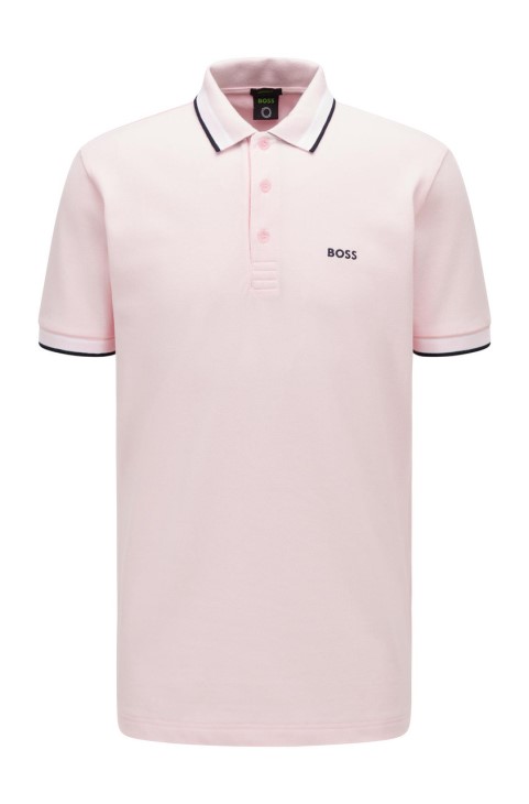 Boss Polo Paddy 50468983 ανοιχτό πράσινο
