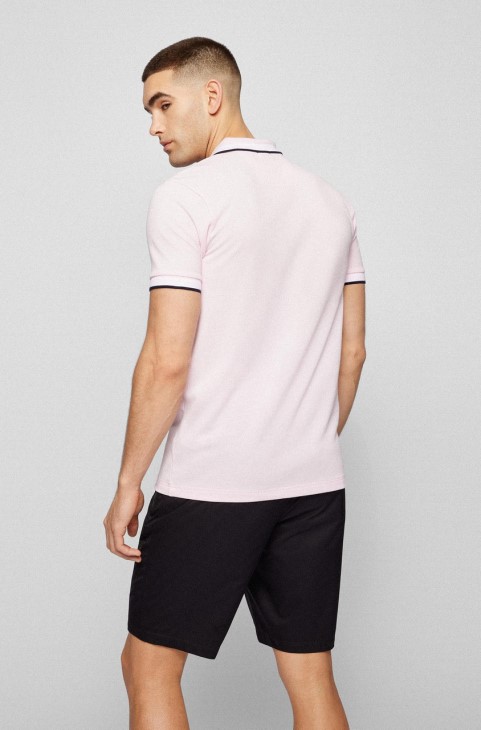 Boss Polo Paddy 50468983 ανοιχτό πράσινο
