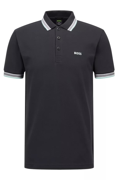Boss Polo Paddy 50468983 ανοιχτό πράσινο
