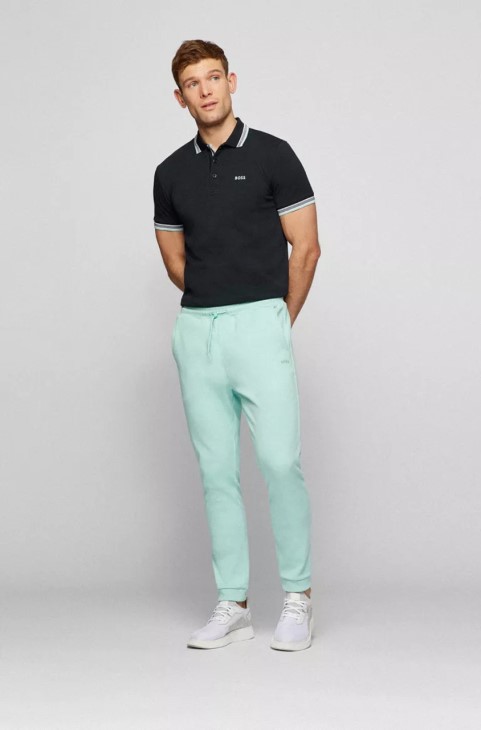 Boss Polo Paddy 50468983 ανοιχτό πράσινο
