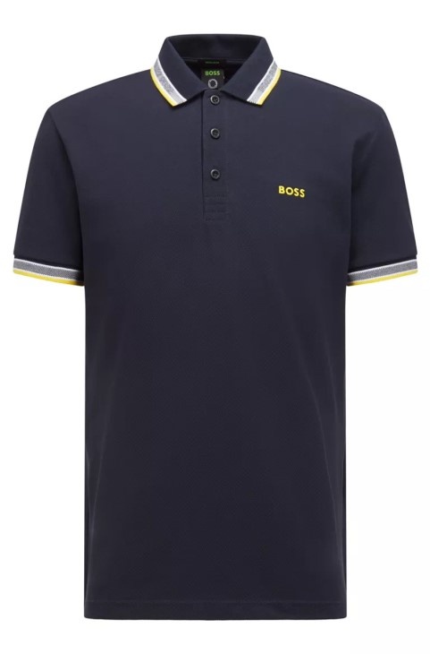 Boss Polo Paddy 50468983 ανοιχτό πράσινο
