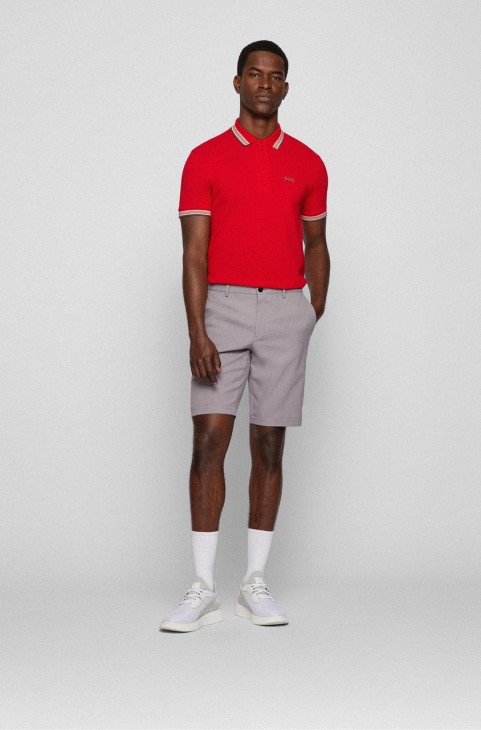 Boss Polo Paddy 50468983 ανοιχτό πράσινο
