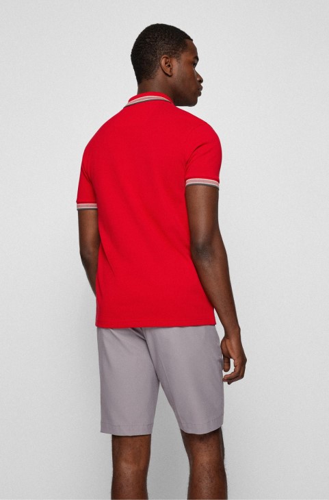 Boss Polo Paddy 50468983 ανοιχτό πράσινο
